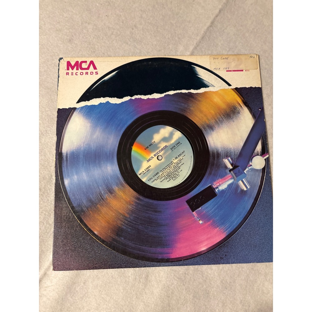 Kim Wilde You Came 12 Inch Vinyl Single 1988 MCA-23884 Shep Pettibone Mix Pop